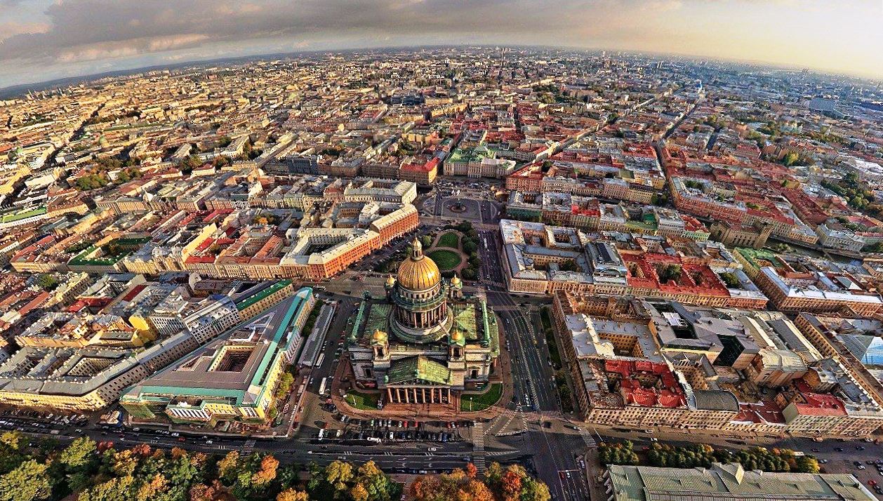 санкт петербург весь город
